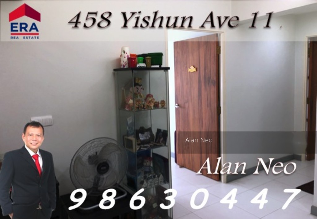 Blk 458 Yishun Avenue 11 (Yishun), HDB 4 Rooms #156537362